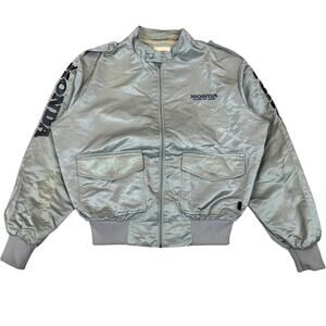 Vintage Hondaline Honda Racing Follow The Leader Nylon Bomber Men's M